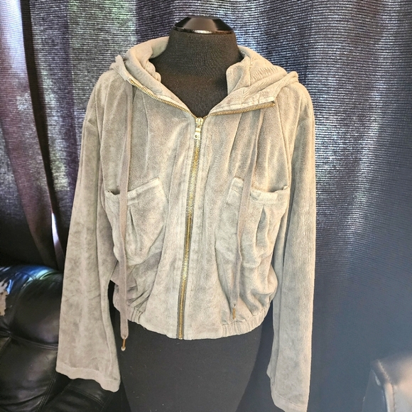 Young Fabulous and Broke Zip Hoodie - Picture 2 of 4